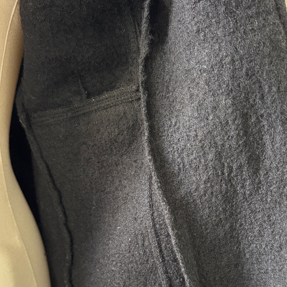 Sandro Sportswear 100% Wool Double-Breasted Peacoat – Size Small - Picture 12 of 13